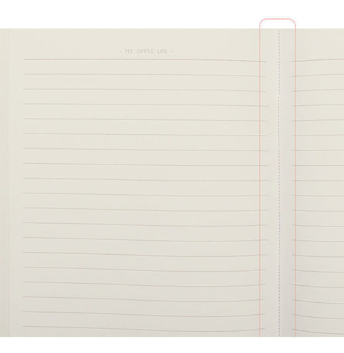 Cuaderno De Papel Rayado A5, Estilo Simple, Escritura Cómoda