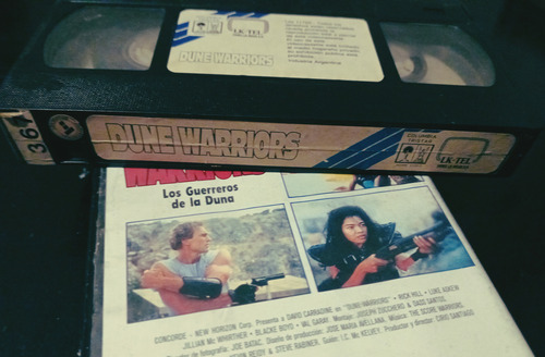 Dune Warriors!!vhs D.carradine!! Original (Usado)