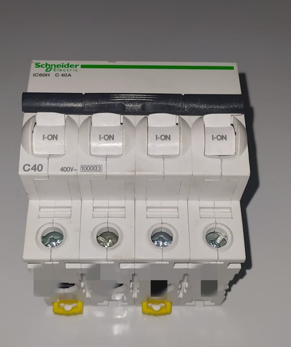 Interruptor Tetrapolar 4p 40a 15ka Ref A9f87440 Schneider