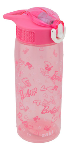 Botella De Plástico Para Agua Barbie 65 Aniversario 700 Ml Color 739 Ml