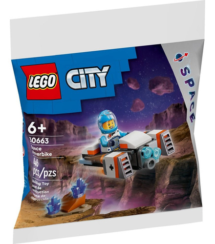 Lego City Aerobicicleta Espacial Polybag 30663 - 46pz