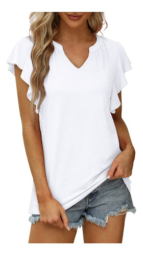 Camiseta Camisa Para Mujer Casual Estampado Grafico Tops