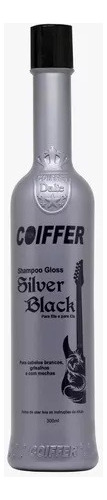 Kit Combo Com 3 Shampoo Silver Black 300ml Cabelos Grisalhos