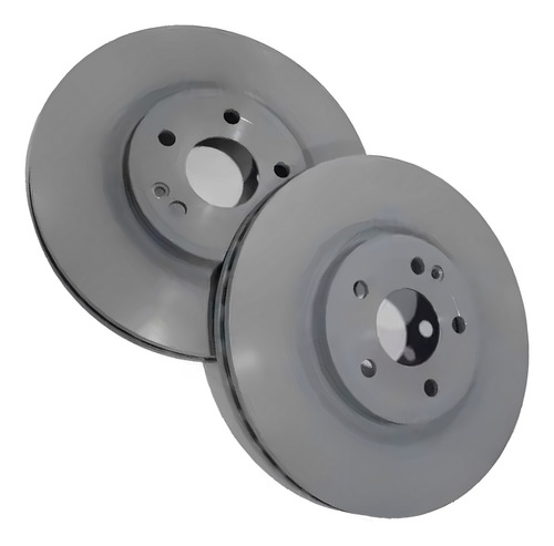 Par Disco Freio Mercedes Cla180 Cla200 Cla250 Gla200 13 A 19