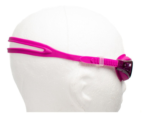 Imagen 5 de 5 de Goggle Aquazone Technical Racer Jelly Rosa/azul/negro