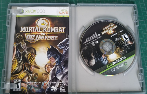 Mortal Kombat Vs Dc Para Xbox 360 (Usado)