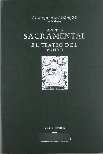 Libro Auto Sacramental Teatro Del Mu De Calderon De La Barca