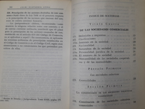 Manual De Derecho Comercial. Tomo Ii Julio Olavarría (Usado)