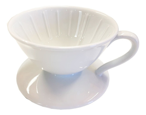 Imagen 3 de 8 de Kubota Filtro Y Gotero De Cafe Taza Porcelena Hecho En Japón