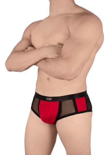 Cachetero Comodo De Algodón Y Mesh Para Hombre Robin Flex