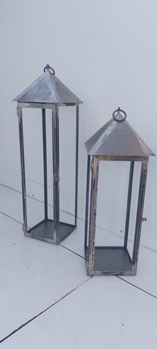 Fanales De Hierro Para Velas . Diversas Medidas Fabricante !