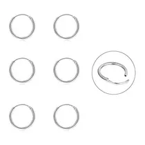 Comprar Aretes De Aro De Plata  Para Mujeres 3 Pares De Aretes
