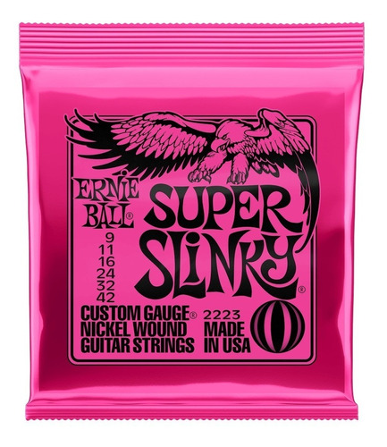 Encordado P Guit Electrica Ernie Ball 09 42 Original 