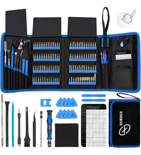 Kit D/herramientas Strebito P/reparar iPhone/macbook/pc/etc