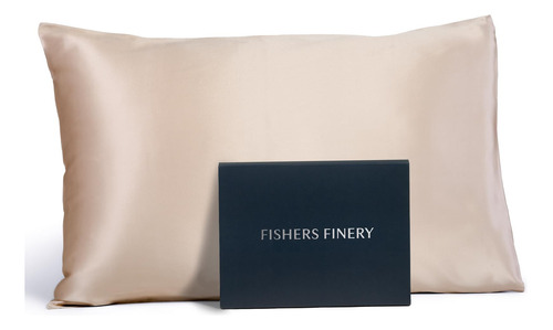 Funda De Almohada De Seda 100% Pura 0.984 Por Fishers Finery