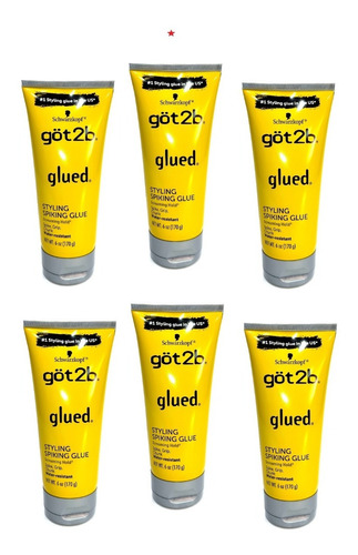 Got2b Gel P Cabello Spiking Glued Resistente Agua 170 Ml 6pz