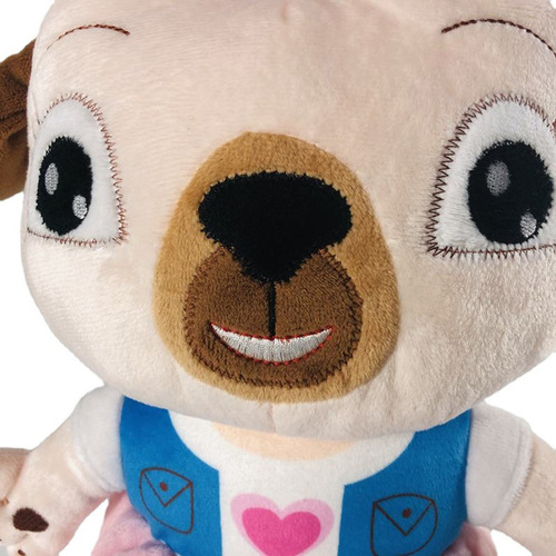 2 Piezas De Dibujos Animados De Animales De Peluche Pug Dog