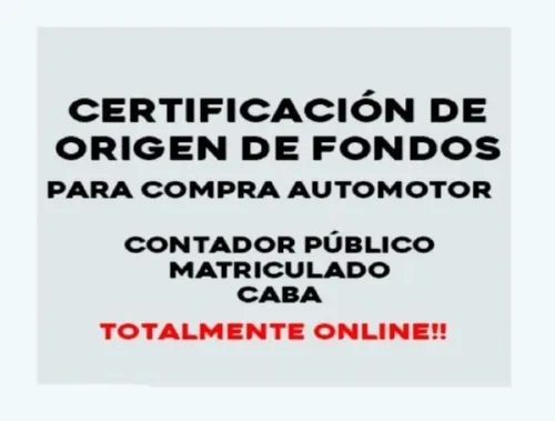 Certificacion Ingresos Contador Ciudadania Alquiler Banco Ml