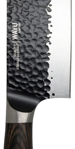 Cuchillo Hacha Hammer Wayu 30cm Revestimiento Antiadherente