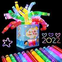 Comprar 24 Piezas De Tubos De Luz Para Niños Con Luz Led Glow Sticks