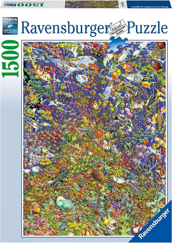 Rompecabezas Puzzle 1500 Arcoíris De Peces Ravensburger