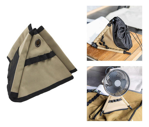 Trípode Para Ventilador De Camping Con Bolsa Para Caqui