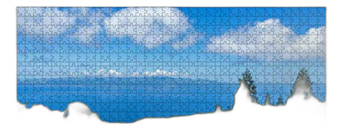 Wooden Puzzle 1000 Pieces Typical Azorean Landscape With Hyd