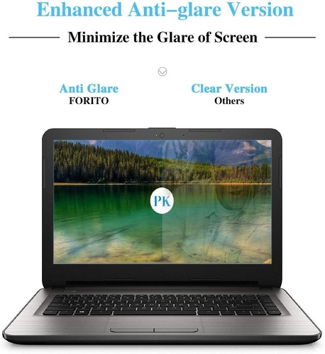 Imagen 5 de 6 de Protectores De Pantalla X2 Unidades Para Portatil Hp Dell
