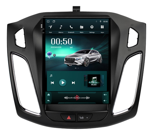 Multimídia Tesla 2mix Focus 2014/2019 Octacore 6+128gb 9.7p