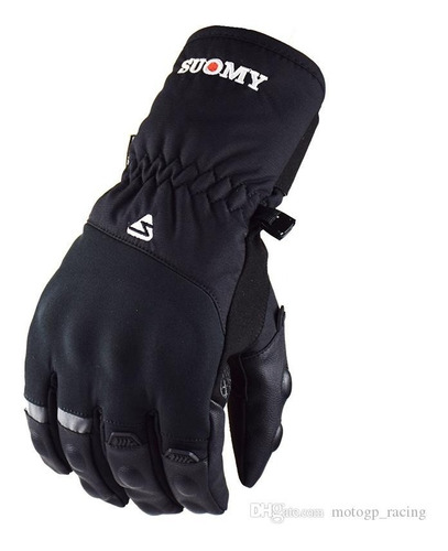 Guantes Suomy Invierno Moto Impermeable Alligators Bike