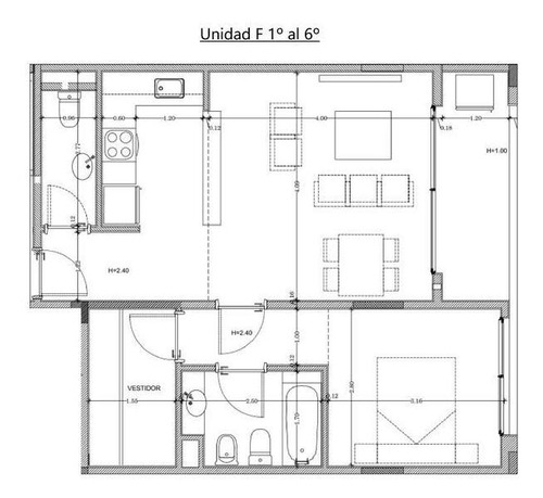 Departamento En Venta Colegiales 2 Ambientes