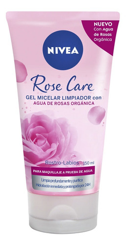 Gel Micelar Nivea Rose Care 150ml