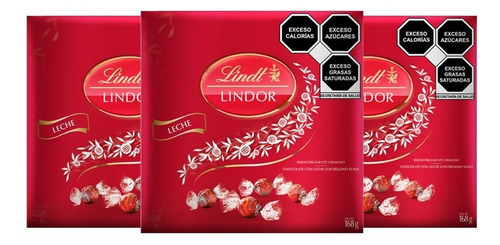 Chocolate Lindt Lindor Leche Caja 168 G