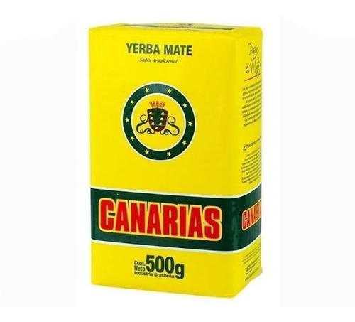 Yerba Mate Canarias 500gr (pack X10u)  Barata La Golosineria