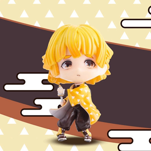 Imagen 5 de 8 de Set 5 Figuras Kimetsu No Yaiba - Demon Slayer 9cm