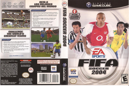 Fifa Soccer 2004 Fut Game Cube Seminuevo Usado (ver Fotos)