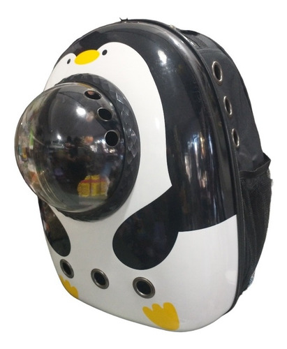 Imagen 2 de 6 de Mochila Bolso Mascotas Gato Perro Transparente Con Burbuja