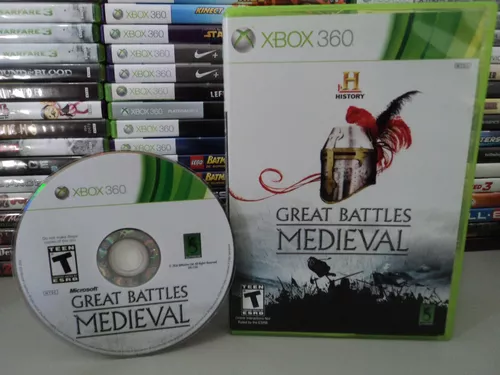 Jogo Great Battles Medieval - Xbox 360 Seminovo - SL Shop - A melhor loja  de smartphones, games, acessórios e assistência técnica