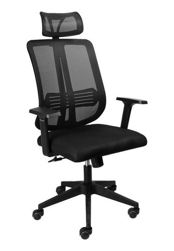 Cadeira Office Go Star Plus Preta - Cogsp10p