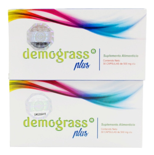 Demograss Plus 30 Capsulas De 500mg C/u (2 Cajas) Envio Hoy