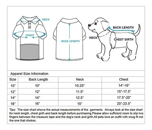 Blueberry Pet Pack De 2 Camisetas De Polo Para Perro Con Mez