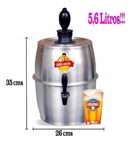 Chopera Beer House - Cerveza U Otras Bebidas - 5,6 Litros!!!