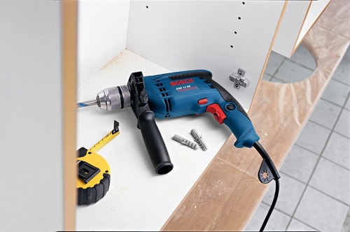 Imagen 6 de 8 de Taladro Con Precutor Bosch Gsb 13 Re