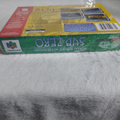 Fita Nintendo 64 Mortal Kombat Mythologies Sub-zero (Usado)