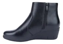 Comprar Bota De Dama De Cuña Shosh Confort 1208 Color Negro