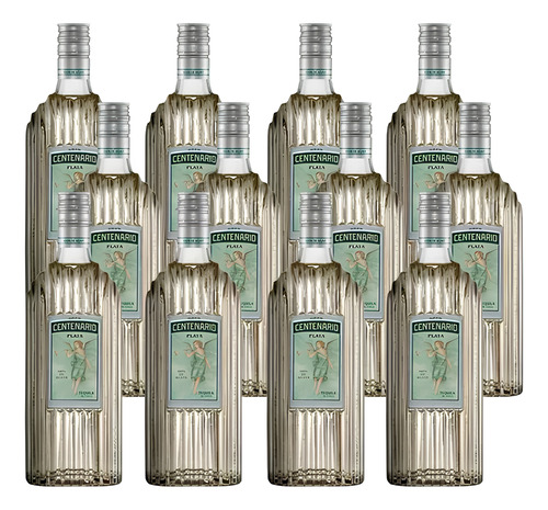 Caja De Tequila Centenario Plata 950 Ml
