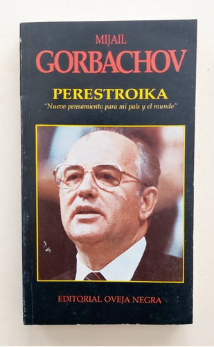 Libro Mijail Gorbachov Perestroika Unión Soviética Rusia 