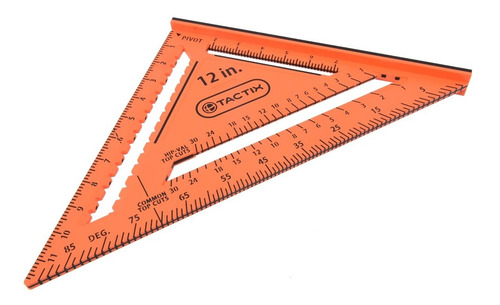 Escuadra Triangular Rápida  Carpinteria Tactix 12 Pulgadas