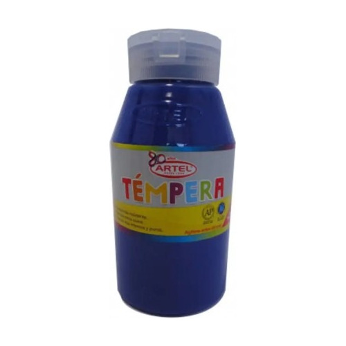 Frasco Témpera Azul Ultramar 44 250ml. Artel