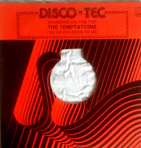 The Temptations 1982 Lp Disco-tec Hecho En Mexico Motown
